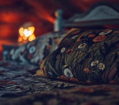 4-местный номер студия с 2 односпальными кроватями (мансарда) в Чеховская дача