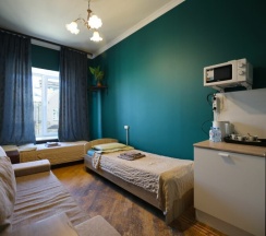 2-х местный номер с раздельными кроватями и диваном в Cuba PS Coliving