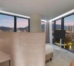 Люкс c 1 комнатой с панорамным видом в Hilton Batumi