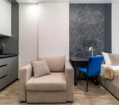 Aurora №209  | Студия с видом на Волгу в Nort на Родионова