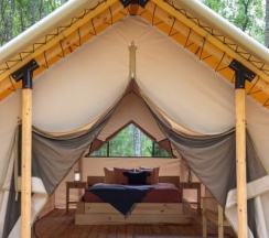 Шатер люкс Rosa в Ecolodge Zen