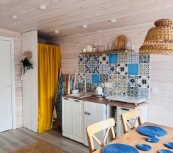 Дом с террасой в Тихая дача