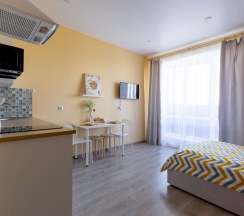Квартира в Апартаменты на улица Фёдора Котанова, 3к2
