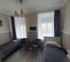 Стандартный номер (с односпальными кроватями) в Грибоедов хаус