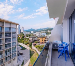 Апартаменты Студия Делюкс (38 м2, с балконом) в SeaRent-Крымский