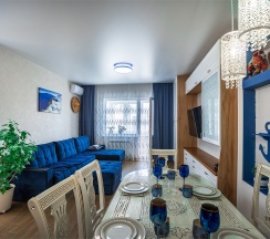 Евродвушка 65 кв.м. район Толстый мыс, на берегу открытого моря ,ул. Южная д. 35 в Милка