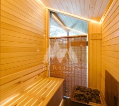 Дом с камином и сауной (до 8 гостей) ОДИССЕЙ в Berloga Country Resort