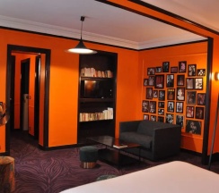 Одноместный люкс двуспальная кровать в Alba Opera Hotel