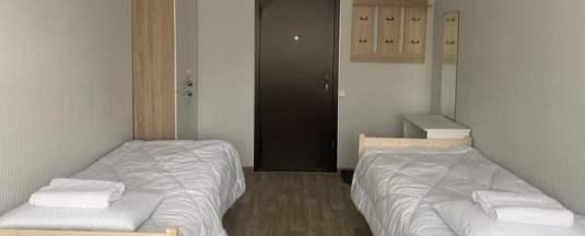 Номер стандарт с 4 односпальными кроватями в Jarvi