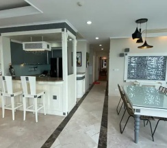 Семейные апартаменты с 2 комнатами с видом на залив в Lotus Village Nha Trang