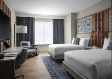 Двухместный номер Deluxe 2 отдельные кровати в Austin Marriott South