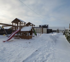 Барнхаус Яхрома (оснащение дома, стоимость банного чана и бани см. Подробнее) в Pavlove Village