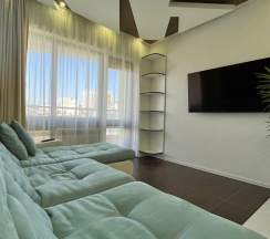 1-комнатные апартаменты студия Сочи, ул. Несебрская 14 в Deluxe apartments