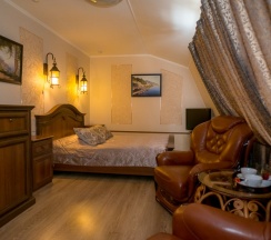 Двухместный люкс с видом на город двуспальная кровать в Incanto Hotel