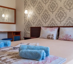 Двухместный номер Standard с балконом и с красивым видом из окна двуспальная кровать в Гостевой дом