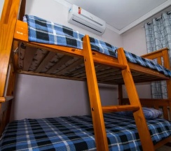 Кровать в общем номере в Made In Brazil Hostel