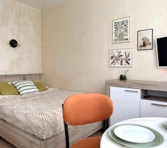 1-комнатные апартаменты, 25 м², 4 этаж в Happy People