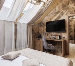 Полулюкс с мансардными окнами в Stellar collection chalet, Krasnaya Polyana