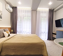 Апартамент ХВОЯ - студия с балконом. в Панорама Ачишхо