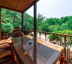 Двухкомнатный Сюит на 1 этаже с террасой Дом №5 в Лесная заимка