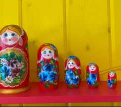 Коттедж улучшенный Матрешки в Русские сувениры