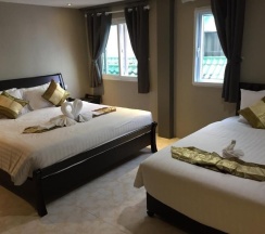 Апартаменты Deluxe с 2 комнатами с балконом в Samui Green Hotel