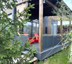 Сканди №14 "Огонь" (оснащение дома, стоимость купели и бани см. Подробнее) в Dacha