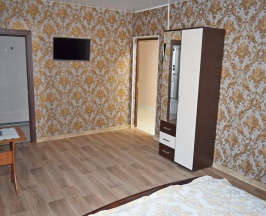 Номер стандарт с 1 двуспальной кроватью в Одиссея