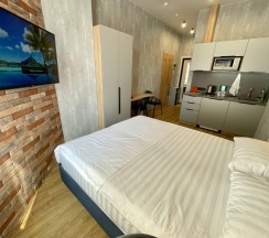 1-комнатные апартаменты студия в В Гости!