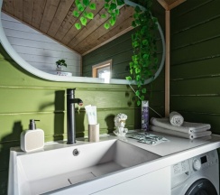 Barnhouse 1 | Банный чан на территории в Берёзовая роща