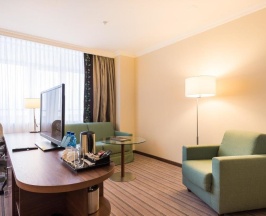 Двухместный полулюкс двуспальная кровать в Hilton Garden Inn