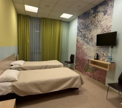 Стандартный двухместный номер с 2 отдельными кроватями в Медикал отель энд СПА