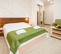 Номер комфорт с 1 двуспальной кроватью (с завтраком) в Nreef