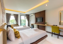 Двухместный номер Deluxe с видом на реку 2 отдельные кровати в River Front Krabi Hotel