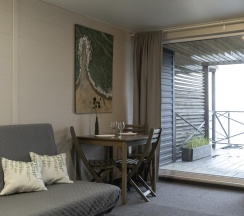 2-комнатные апартаменты студия в Grey house