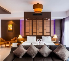 Люкс Grand Nipa с видом на город в Курорт Nipa Resort