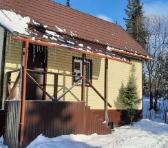 Пятиместный домик в Хижина в лесу