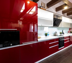 4 комнатный люкс с кухней и балконом в Venezia