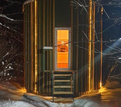 Круглый дом "Вращение 360" в Дом на дереве