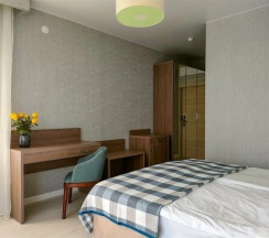 Двухместный номер Deluxe с красивым видом из окна двуспальная кровать в Sokol