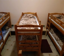 Кровать в общем номере в Hostel H.O.
