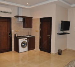 Двухместная студия двуспальная кровать в Panda Hotel Apartments