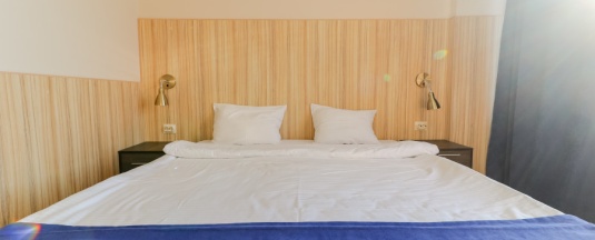 Номер с прямым видом на море (двухспальная кровать + кресло-кровать) в Hotel Kuchugury