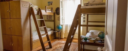 Кровать в общем номере в Athens Quinta - Hostel