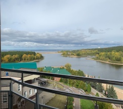 ДВУХКОМНАТНЫЙ НОМЕР КАТЕГОРИИ "ЛЮКС" Вид на ВОЛГУ в Lada-resort