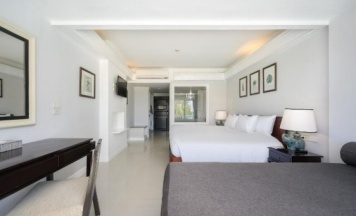 Двухместный номер Deluxe Terrace Lagoon с видом на бассейн 2 отдельные кровати в Thavorn Palm Beach Resort Phuket