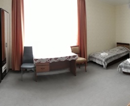 Двухместный номер с двумя односпальными кроватями и диваном в Люксембург