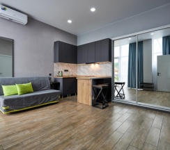 4-местные Апартаменты с кухней 2-комнатные в White House