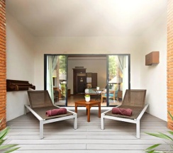 Двухместный номер Deluxe Terrace двуспальная кровать в Woodlands Hotel & Resort