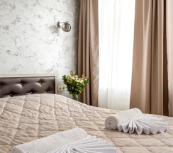 Стандарт Плюс (двухместный номер с одной двуспальной кроватью + доп.место) в Заречье